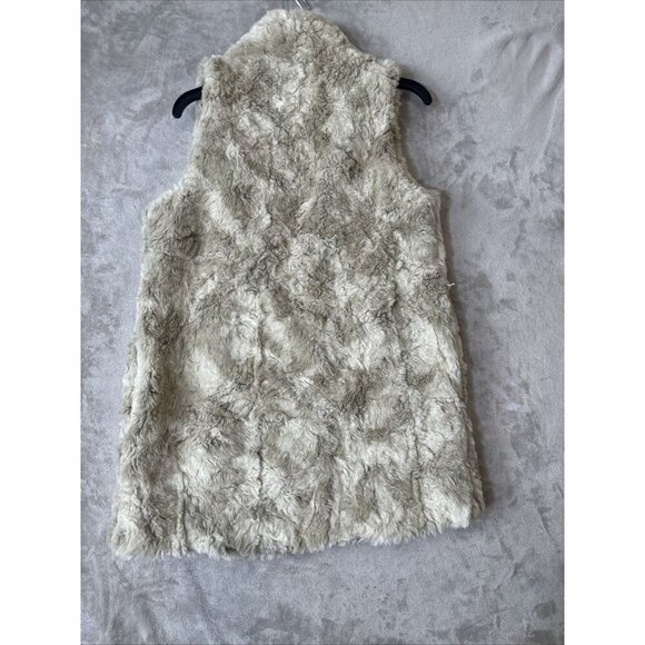 Women’s Trouvé Vest Faux Fur Brown Size Small - Picture 10 of 13